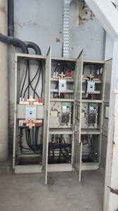 CABINE DE ENTRADA DEPOIS DA MANUTENÇÃO